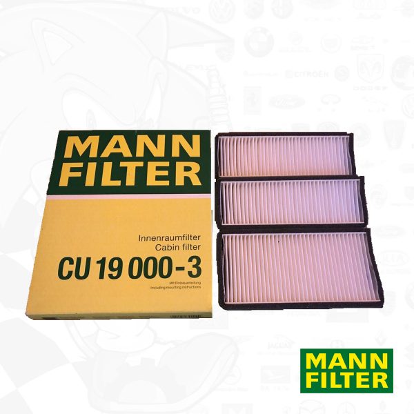 Φίλτρο καμπίνας CU-19000-3 MANN - FIAT SCUDO 1996- 2004